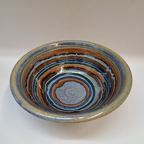 #250710 Bowl, Multi-Color Swirl $22 at Hunter Wolff Gallery